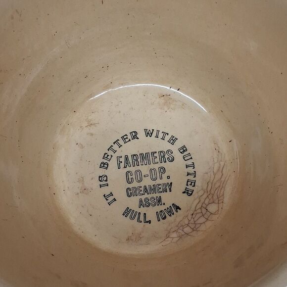Watt Oven Ware #6 & #7 Mixing Bowl 3 Leaf Apple Hull, Iowa - Picture 6 of 14